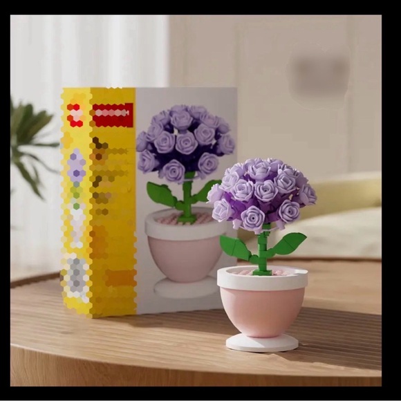 Purple Flower Building Set - Picture 1 of 1